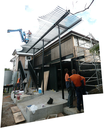 Manly Heritage House under construction