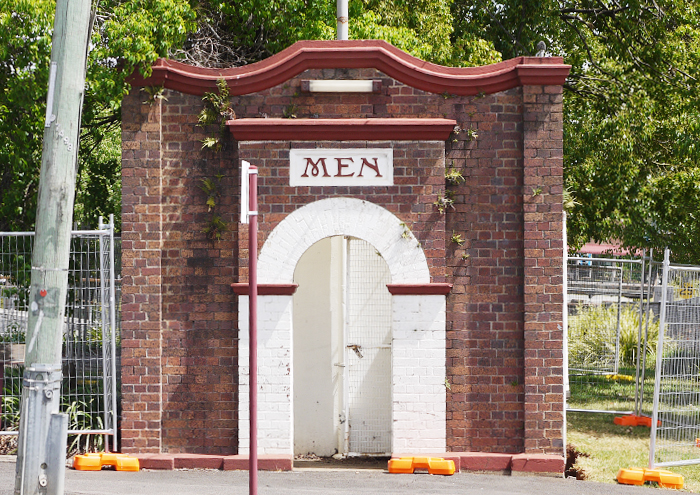 Historic Toowoomba CBD dunny rises from rubble