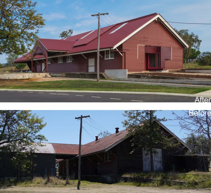 Toogoolawah Condensery Art Gallery completed