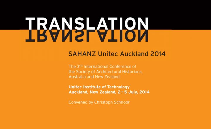 TRANSLATION 2014 – The 31st Annual SAHANZ Conference